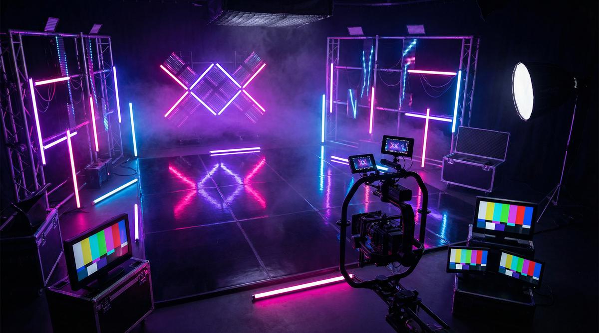 幼幼传媒MV制作传媒教程霓虹灯光效果